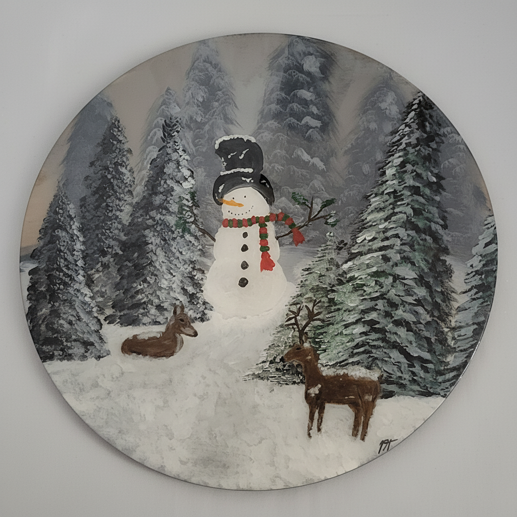 Whimsical Winterland Delight - Handmade
