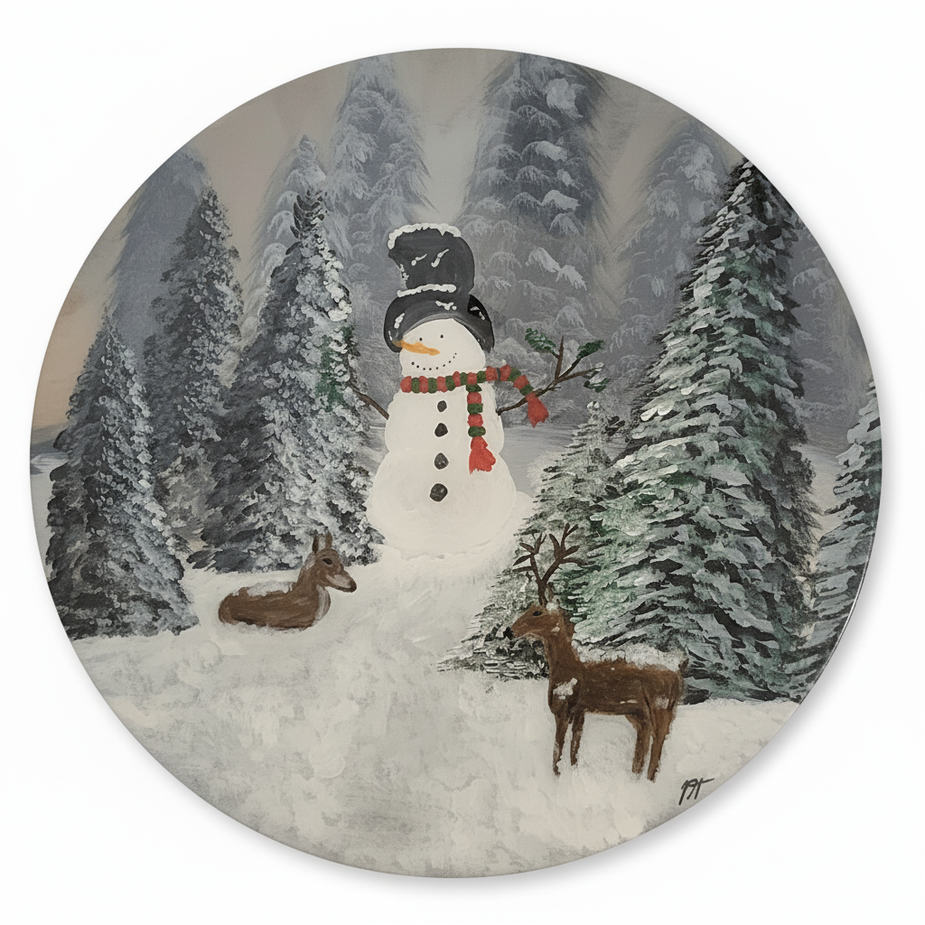 Whimsical Winterland Delight - Handmade