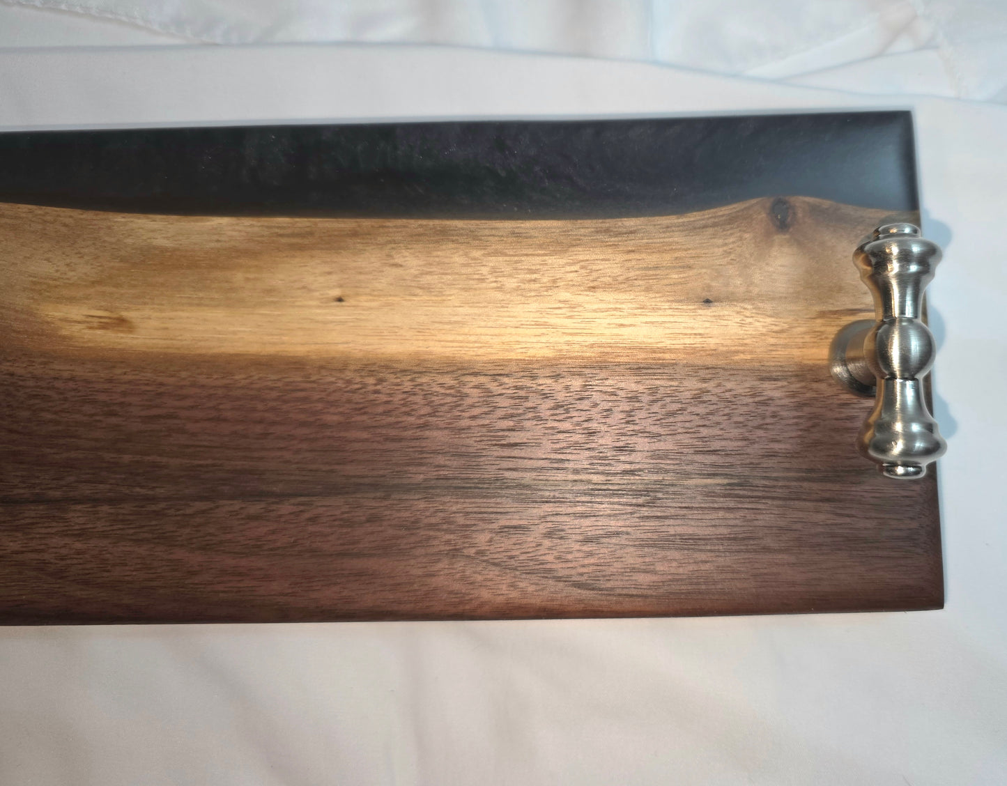 Midnight Ember – Black Walnut Charcuterie Board