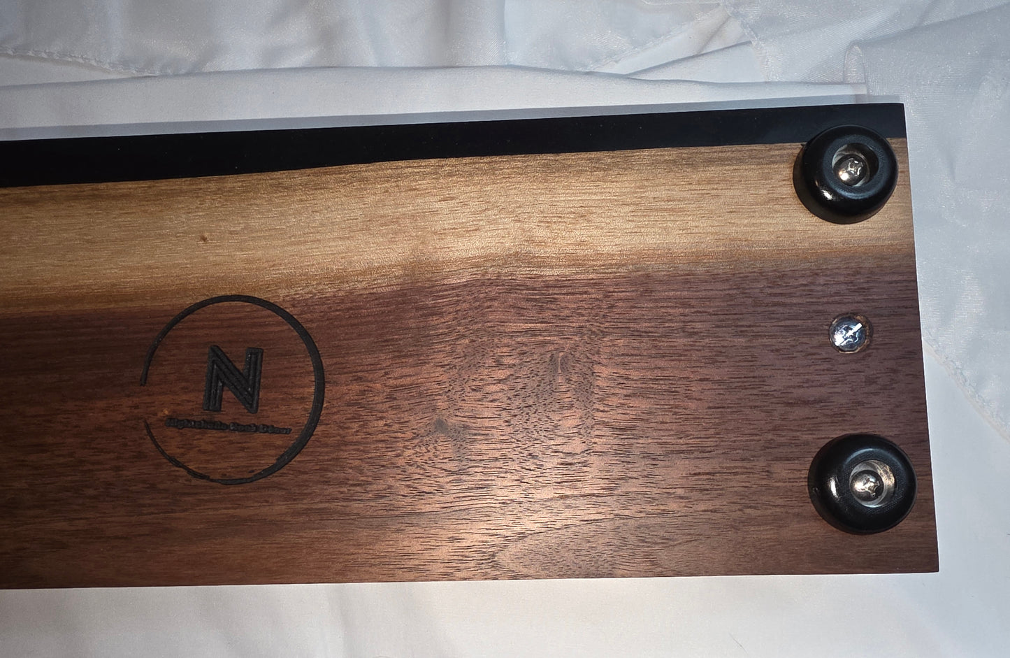 Midnight Ember – Black Walnut Charcuterie Board