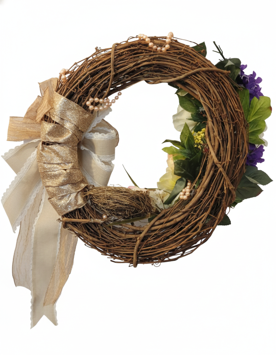 Spring Whispers & Summer Dreams Wreath