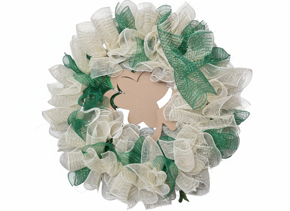 St Patrick's Day Wreath
