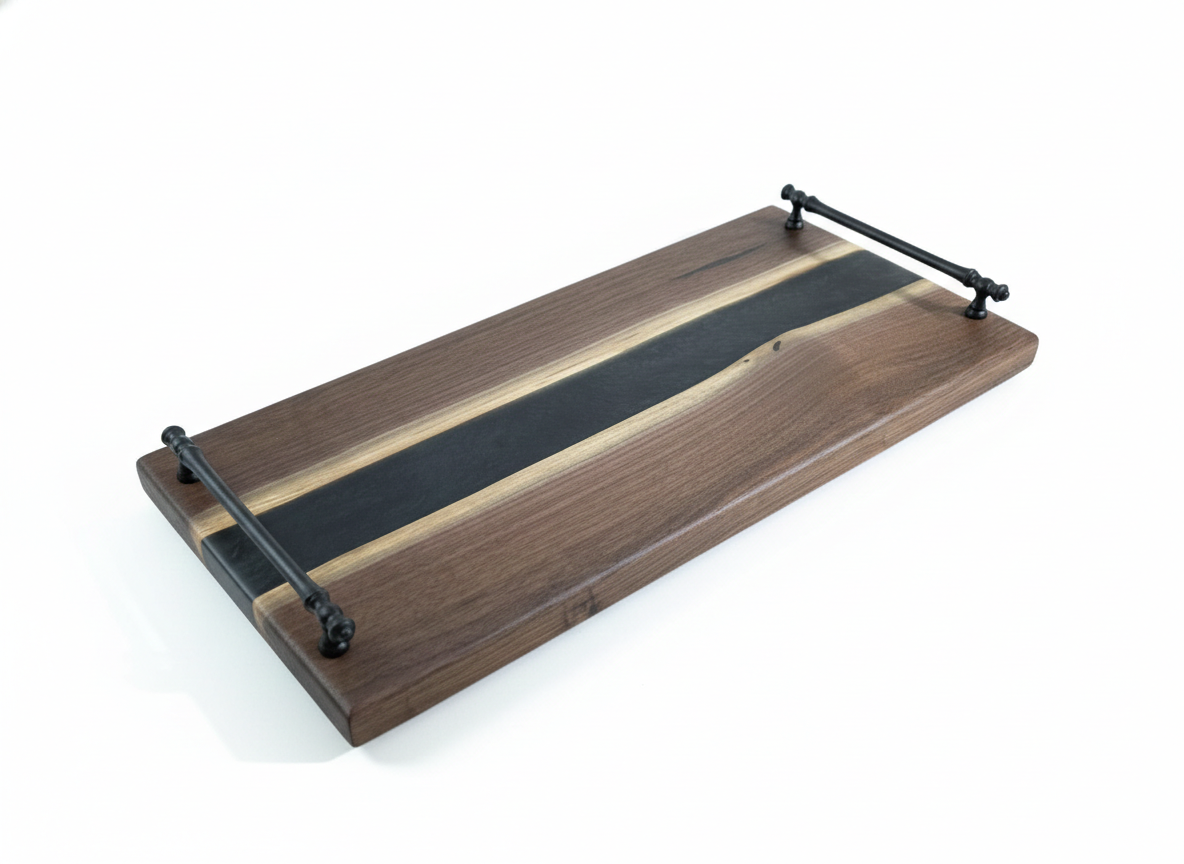 Dark River Reserve – Black Walnut Charcuterie Board