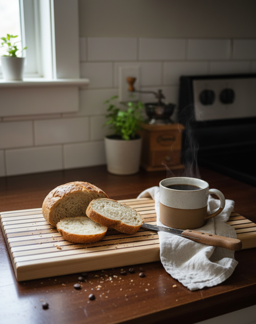 Walnut Harvest – Maple & Walnut Butcher Block Board
