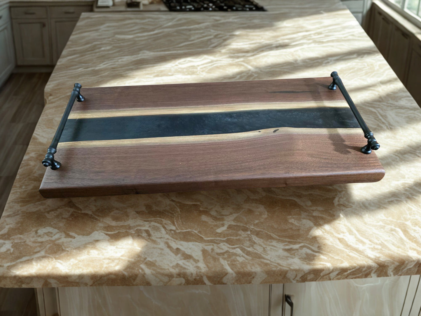 Dark River Reserve – Black Walnut Charcuterie Board