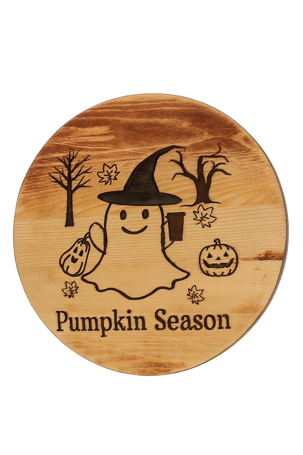 Pumpkin Patch Spirit – Handcrafted Halloween Decor Sign