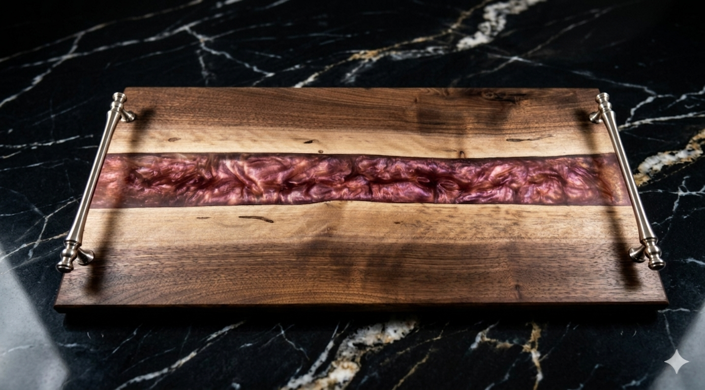 Solar Vein Charcuterie Board