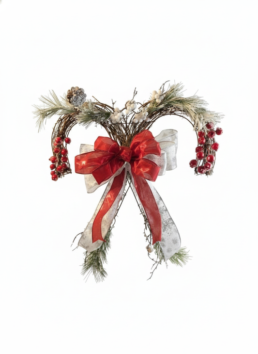 Nordic Berry Ribbon Wreath