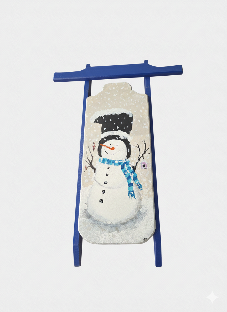 Frost & Jolly – Winter Snowman Sled