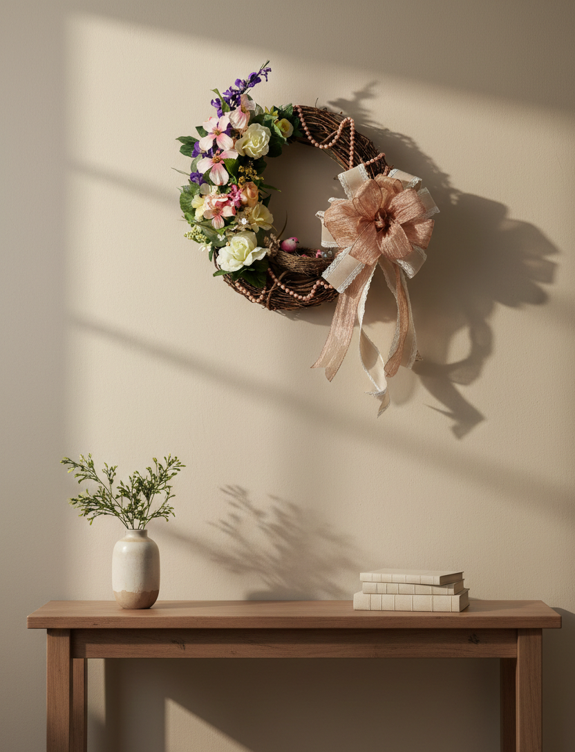 Spring Whispers & Summer Dreams Wreath