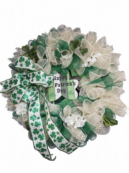 St Patrick's Day Wreath
