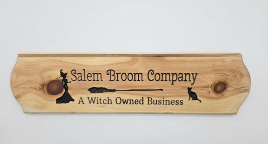 The Salem Broom Company – Heirloom Style Wood Sign