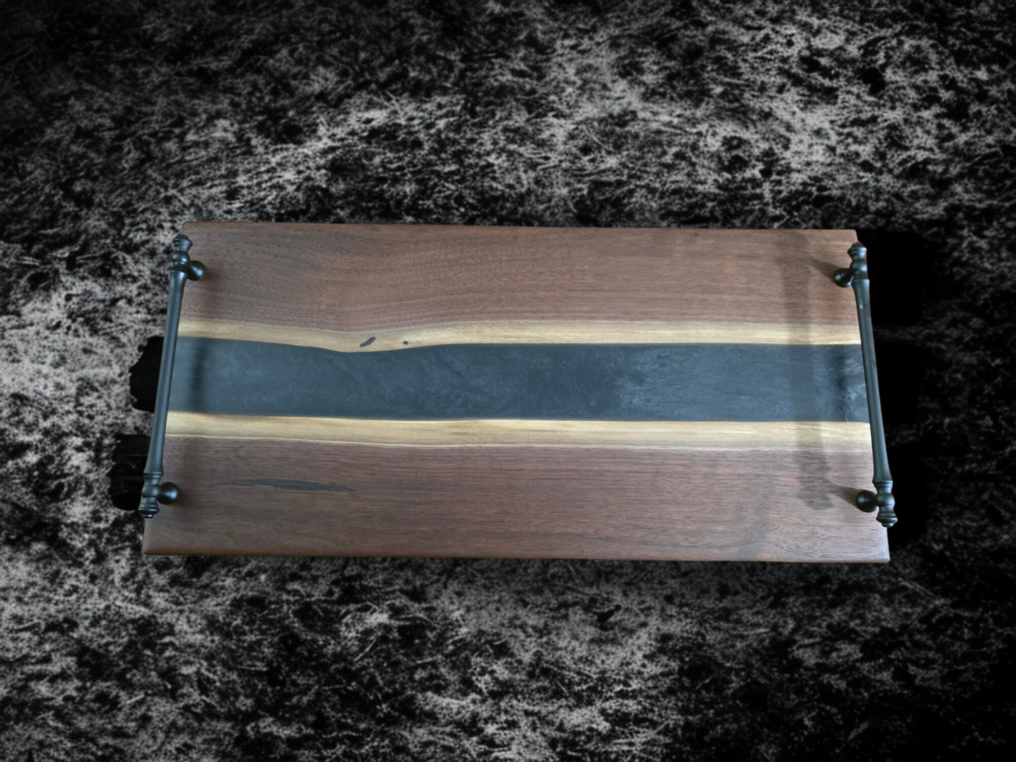 Dark River Reserve – Black Walnut Charcuterie Board
