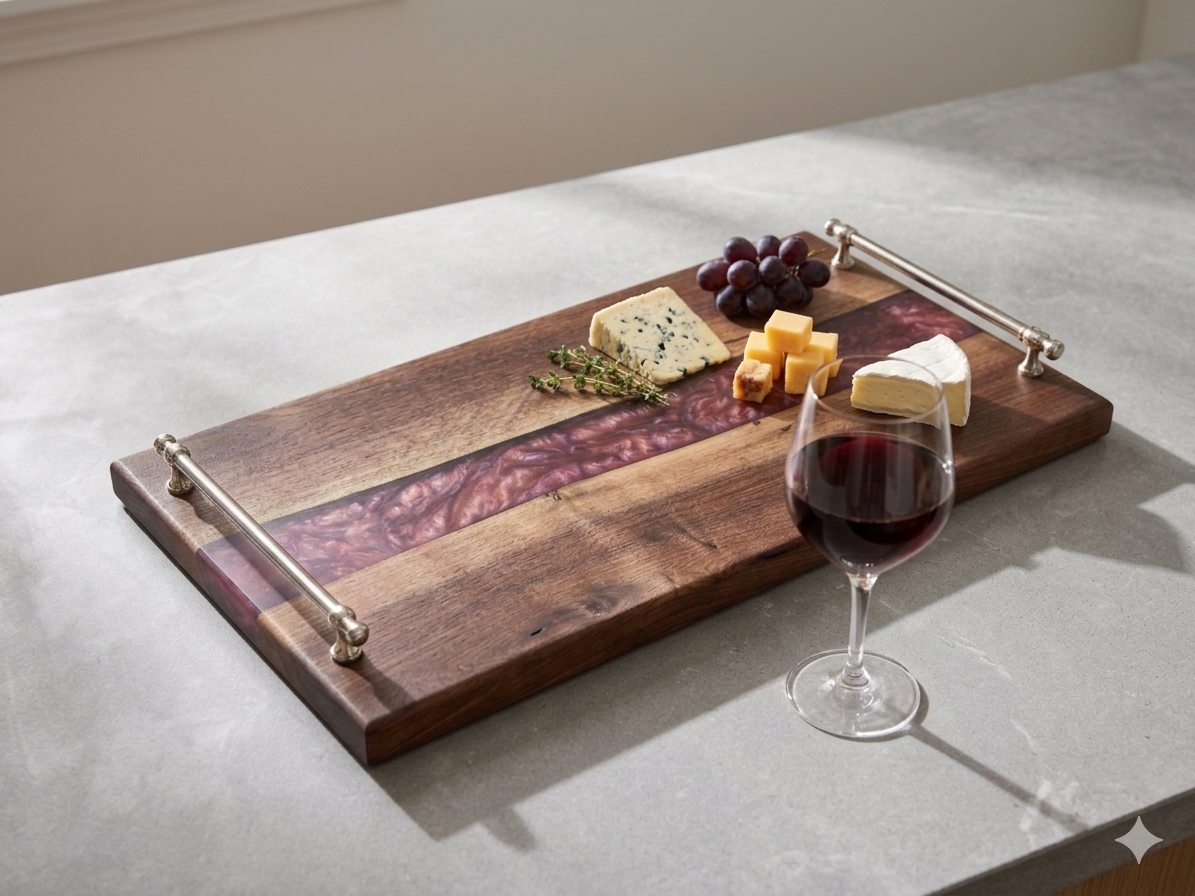 Solar Vein Charcuterie Board