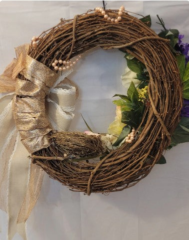 Spring Whispers & Summer Dreams Wreath