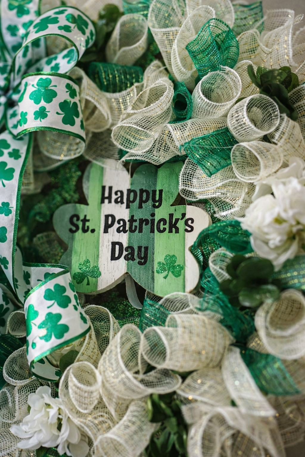 St Patrick's Day Wreath