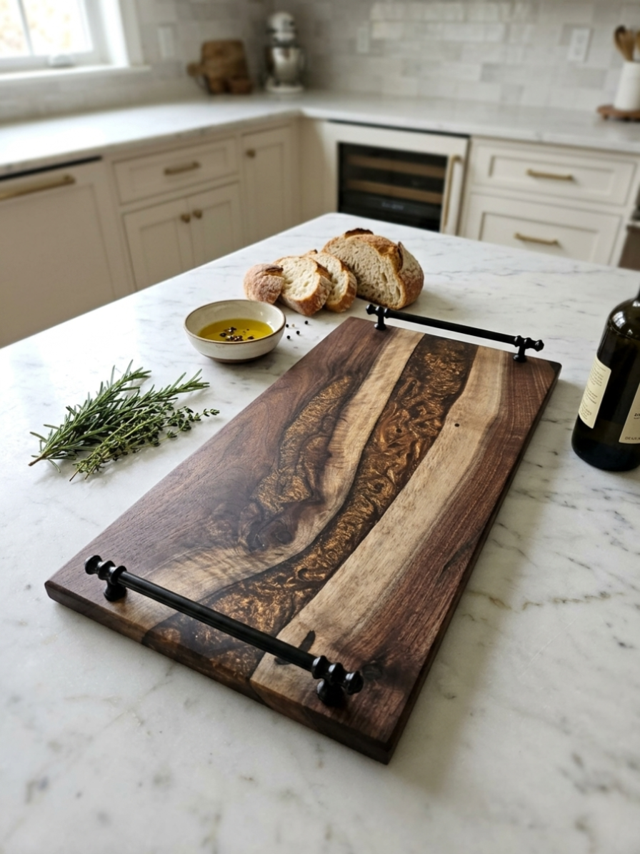 Metallic Current Charcuterie Board