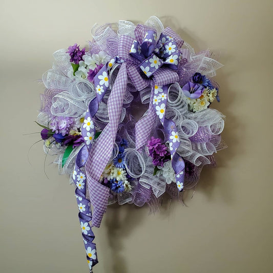 Lavender Elegance wreath