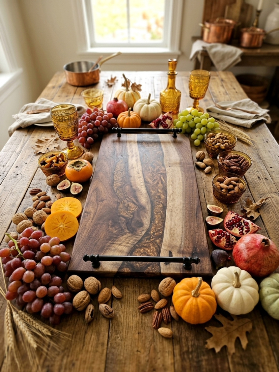 Metallic Current Charcuterie Board