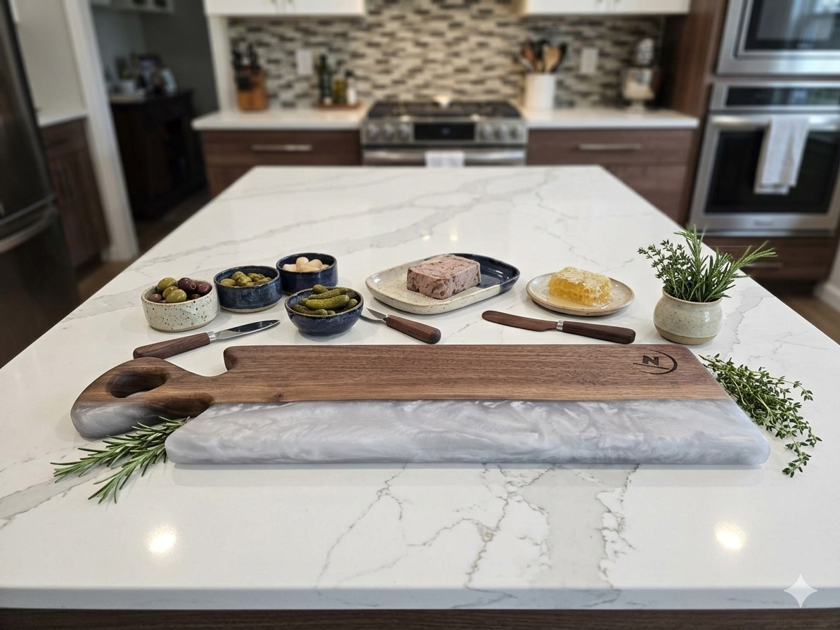 Lavender Twilight Charcuterie Board