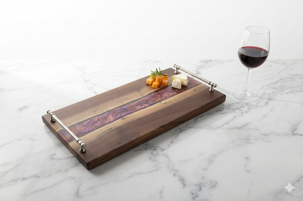 Solar Vein Charcuterie Board