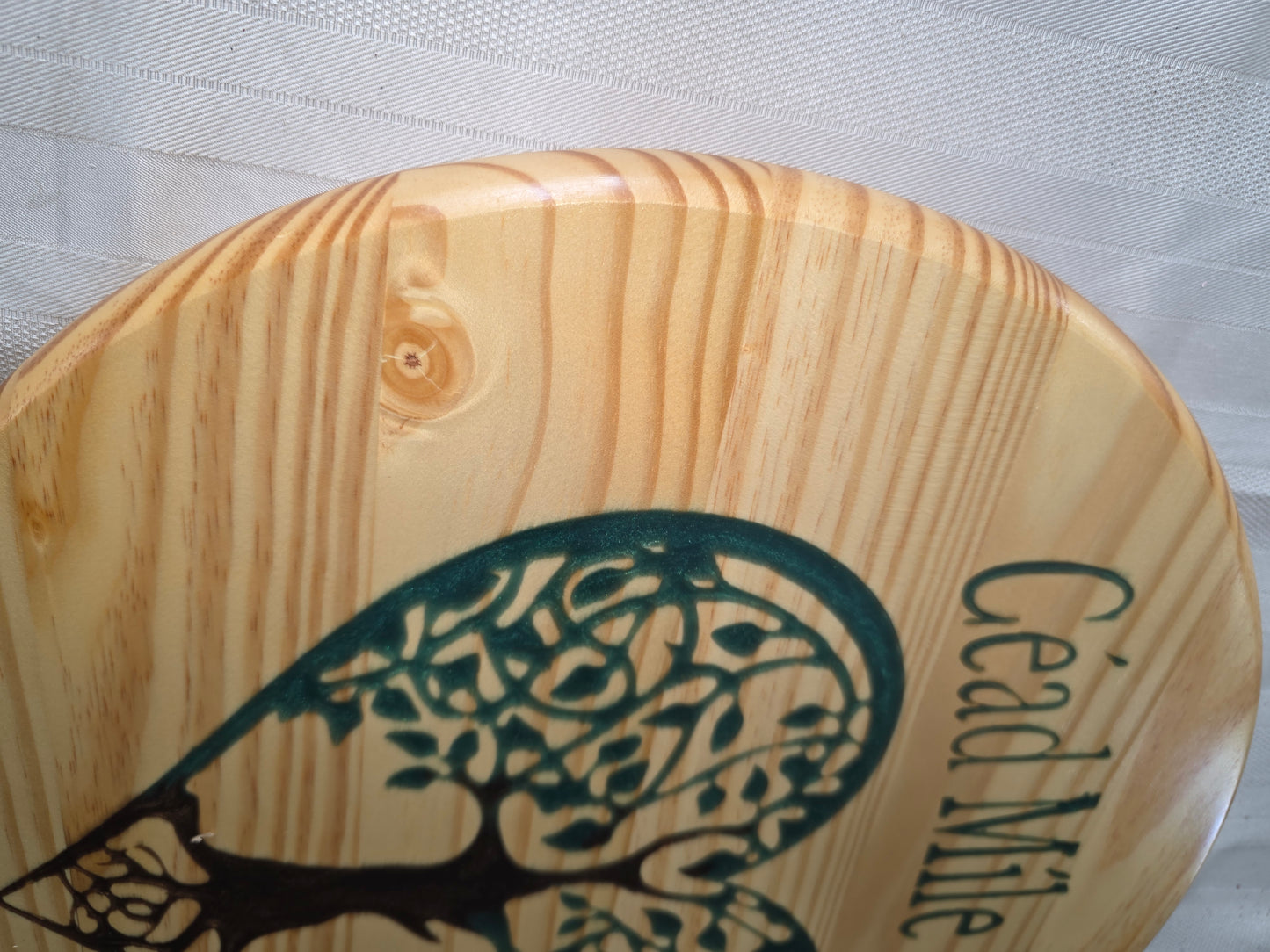 Céad Míle Fáilte – Celtic Tree of Life Welcome Sign