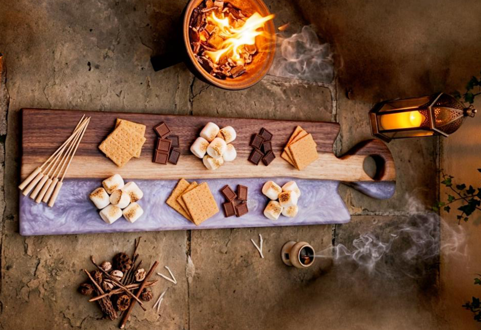 Lavender Twilight Charcuterie Board