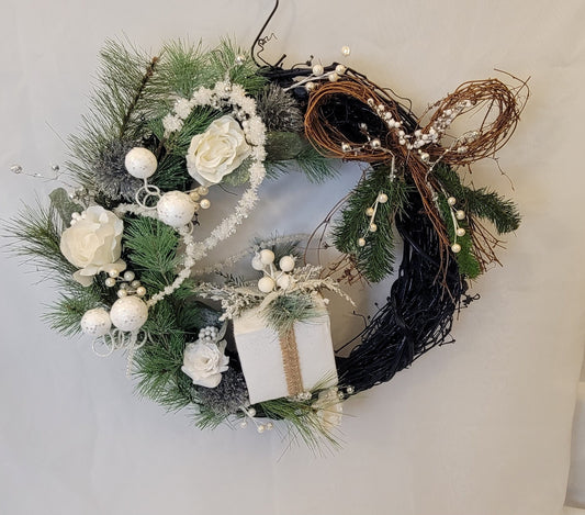 Midnight Blue Enchantment Wreath